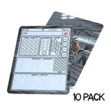 Gaslands Dry Erase Stat Cards