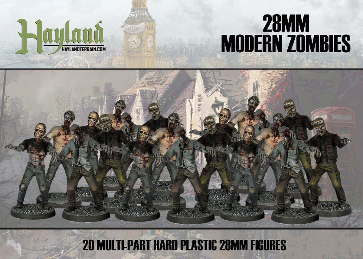 ZOMBIE PLASTICS BOXSET - 20 MINIATURES – Hayland Terrain