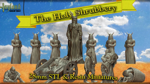 The Holy Shrubbery - STL