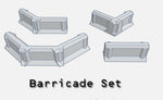 28mm Barricade Set