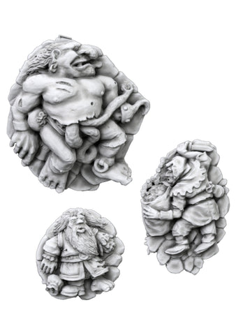 Dead Troll, Dreg & Coin & Dward - With Coins - Fatal Fantasy