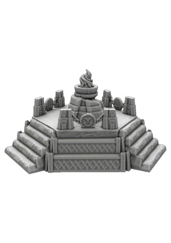 Dwarvern City Brazier - 3D Printable