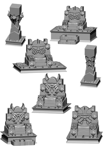 Dwarvern Throne Room - Kings & Lords.