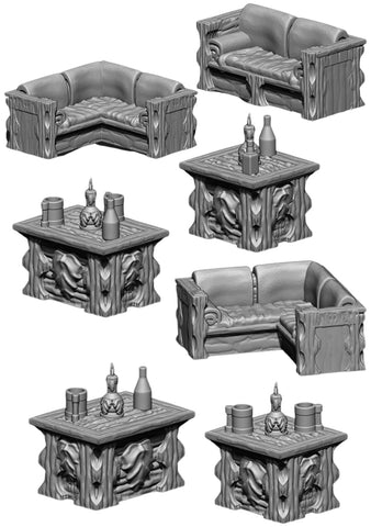 Elven Tavern - Seating