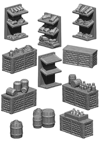 Fantasy Adventurer's Shop Accessories