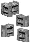 Fantasy Library Bookcases - Wood & Stone