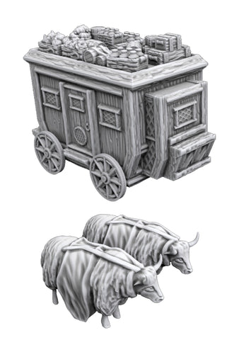 Merchant Wagon & Yaks