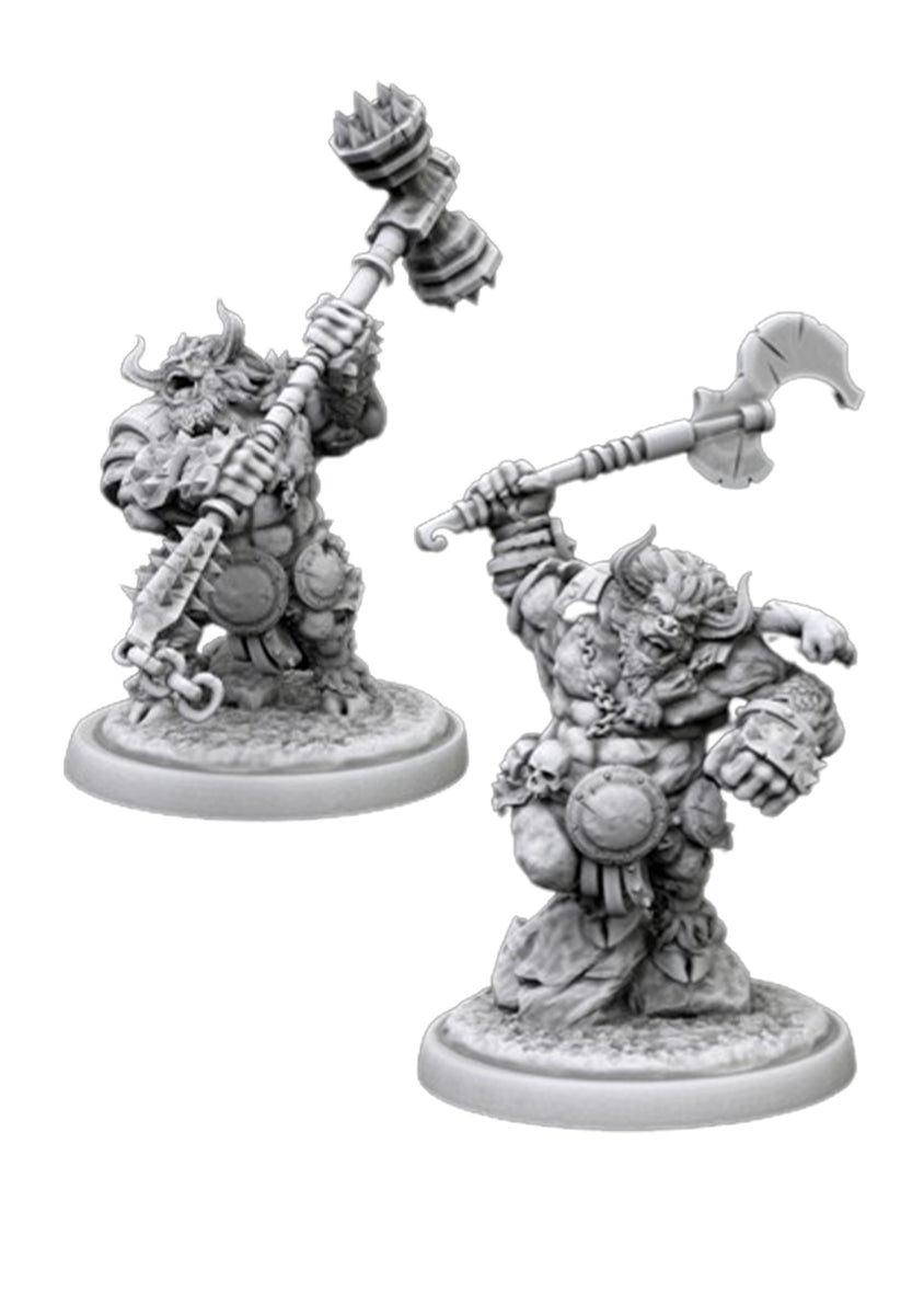 Minotaurs - Hammer & Axe - 3D Printable – Hayland Terrain