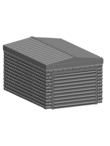 Modern Garage - Apex Roof