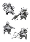 Potbelly Halflings - Crossbows & Leader - 3D Printable