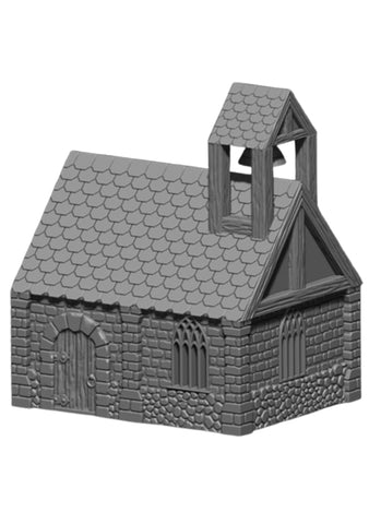 Small Church - Building - 3D Printable