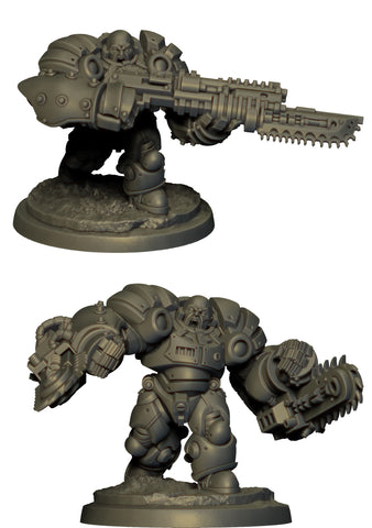 Space Dwarves - Heavy Armour - Pack 4