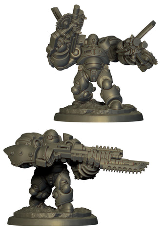 Space Dwarves - Heavy Armour - Pack 1