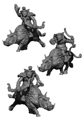 Tribal Orcs - Boar Bowmen