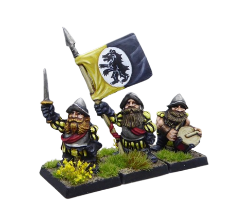 Landsknechte Mercenary Fantasy Dwarves Command