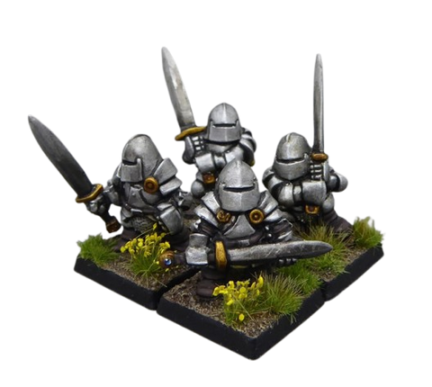 Landsknechte Mercenary Fantasy Dwarves Foot Knights
