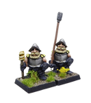 Landsknechte Mercenary Fantasy Dwarves Cannon
