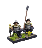 Landsknechte Mercenary Fantasy Dwarves Cannon