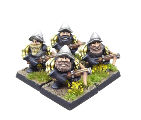Landsknechte Mercenary Fantasy Dwarves Crossbows
