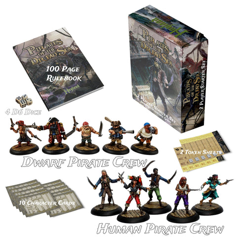 Pirates Of The Dread Sea - 2 Player Starter Set - BLACK FRIDAY