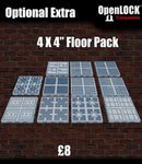 Sci-fi Floor Pack 4" X 4"