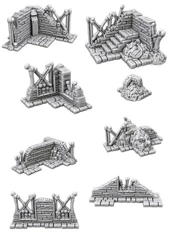 Bone Ruins - 3D Printable