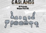 Gaslands Weapon Pack 6 - 3D Printable