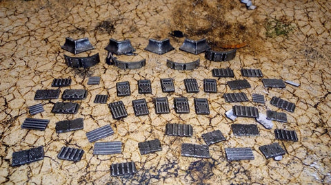 Gaslands Armour & Ram Resin Pack #1! - Black Friday