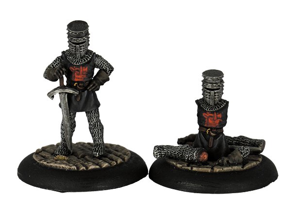 ZOMBIE PLASTICS SPRUE- 4 MINIATURES – Hayland Terrain