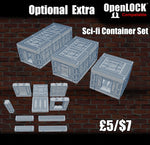 Sci-fi Container Set - OpenLOCK