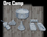 28mm Orc Camp
