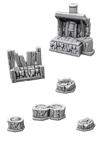 Shanty Blacksmith - 3D Printable