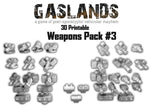 Gaslands Weapon Pack #3 - 3D Printable