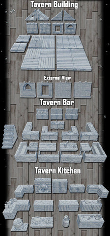 28mm Inn Bar - Inn Kitchen & Building - OpenLOCK