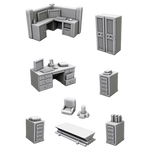 28mm Police Station Accessories