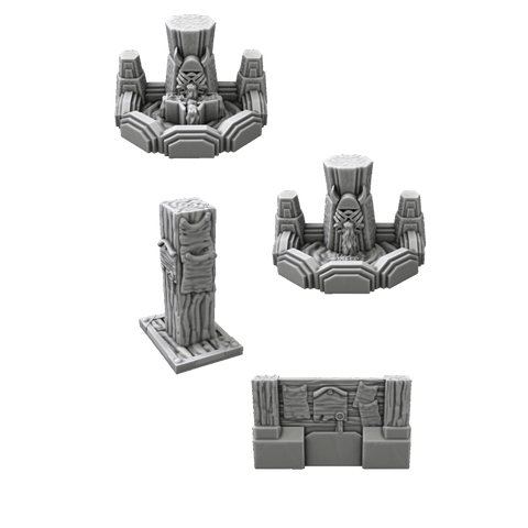 Town Square - 3D Printable